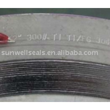 Titanium Spiral Wound Gaskets, Ti2, sunwell tienen materias primas (SUNWELL)